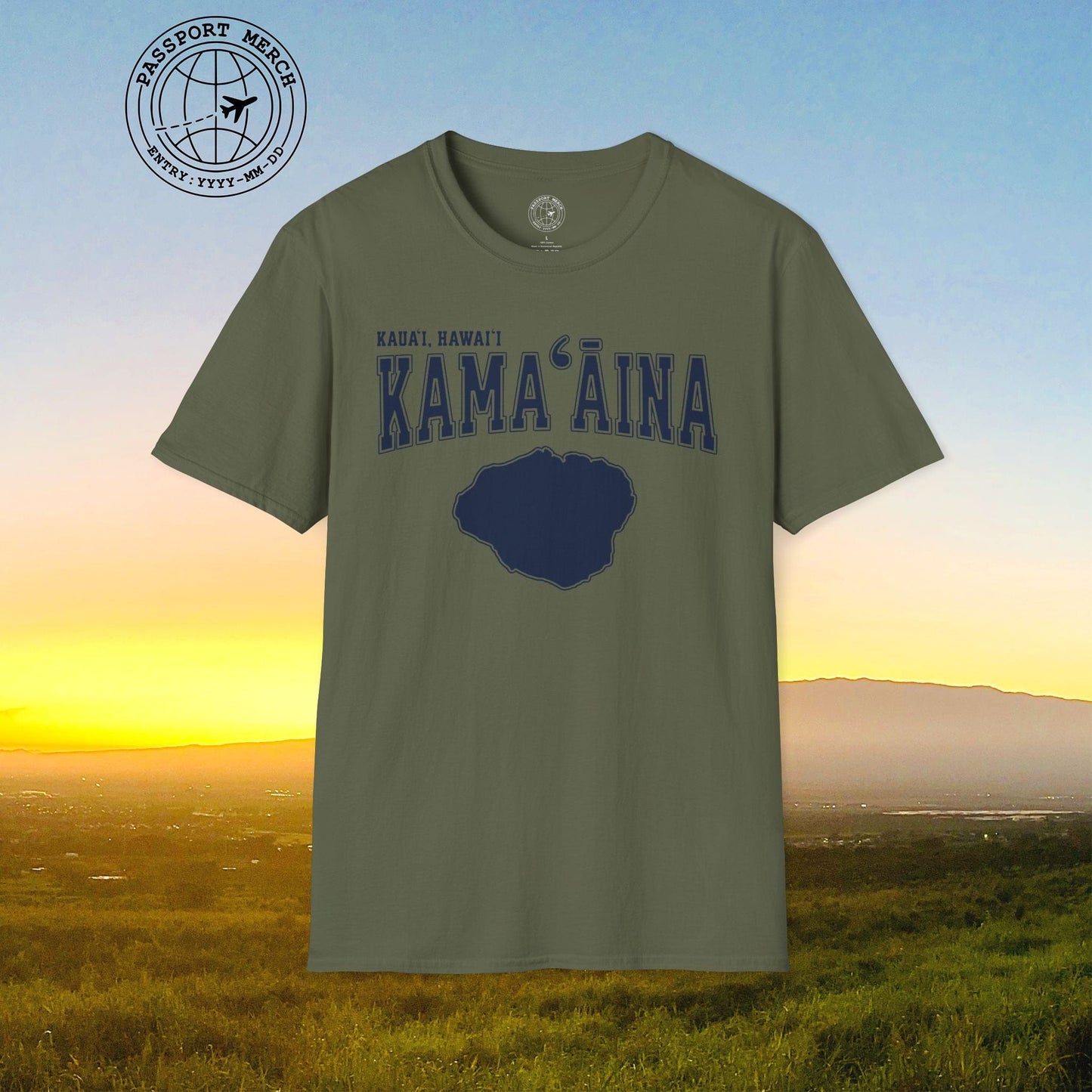 Classic University (Kamaaina Edition), Kauai, Hawaii T-Shirt