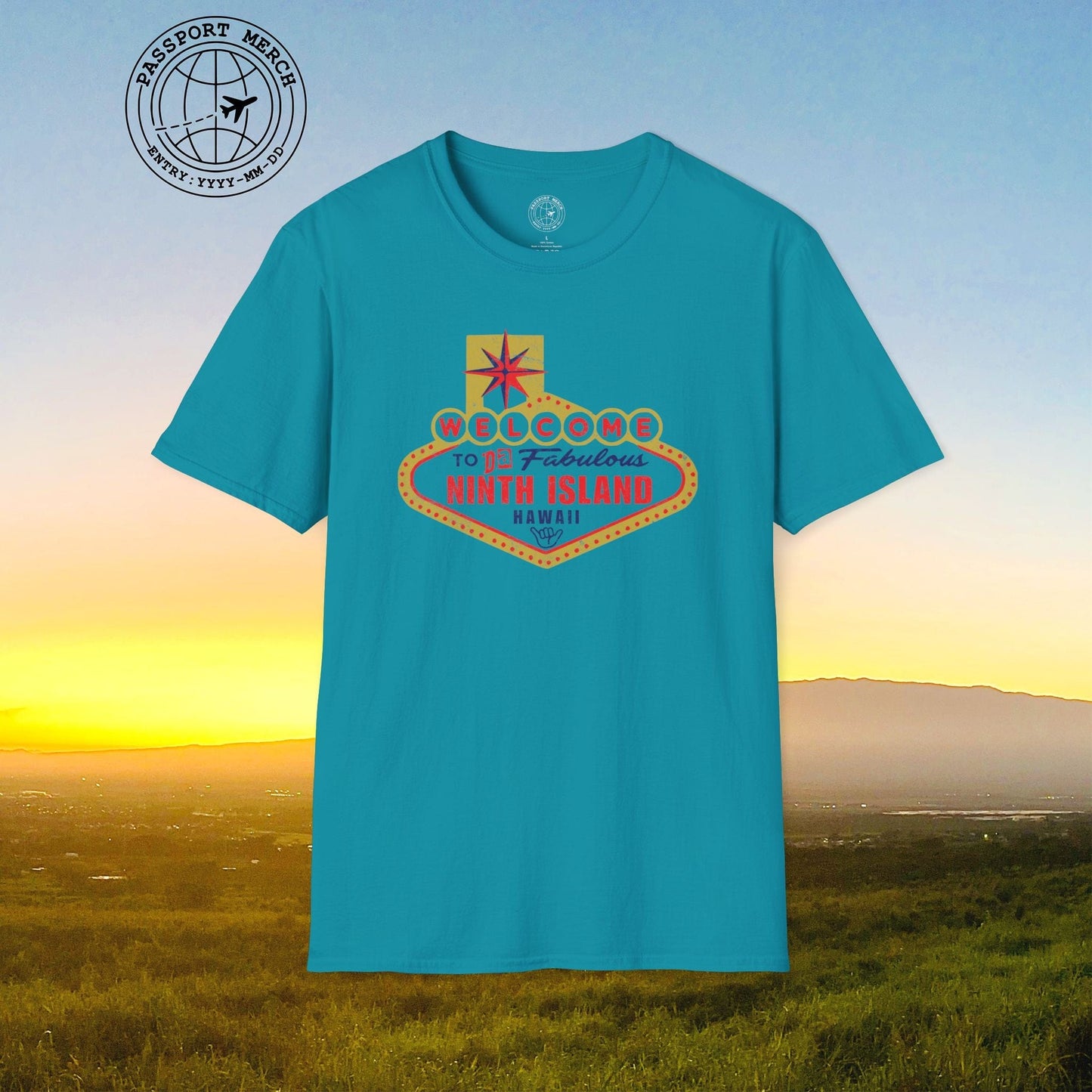 Da Fabulous Ninth Island, Hawaii (and Nevada) T-Shirt