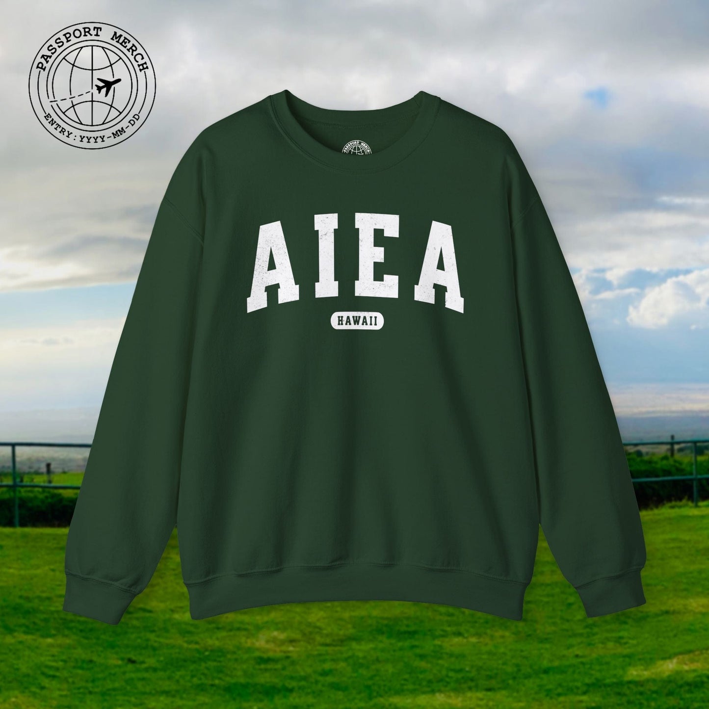 Classic Athletic, Aiea, Hawaii (Fan Service) Crewneck