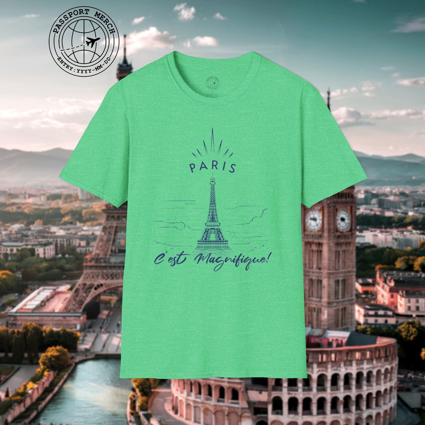 Paris C'est Magnifique France T-Shirt