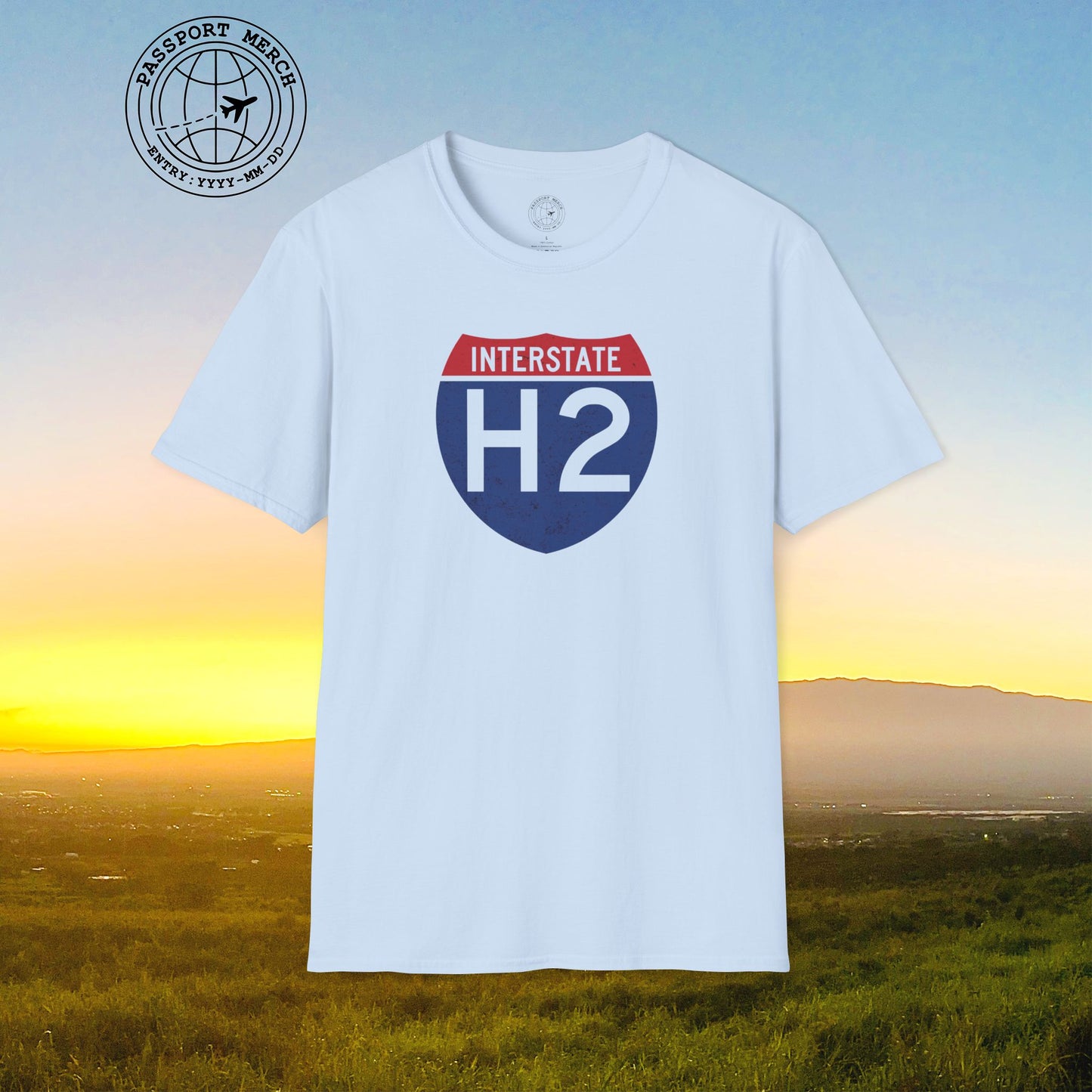 Signs of Wanderlust, Interstate H2, Hawaii T-Shirt