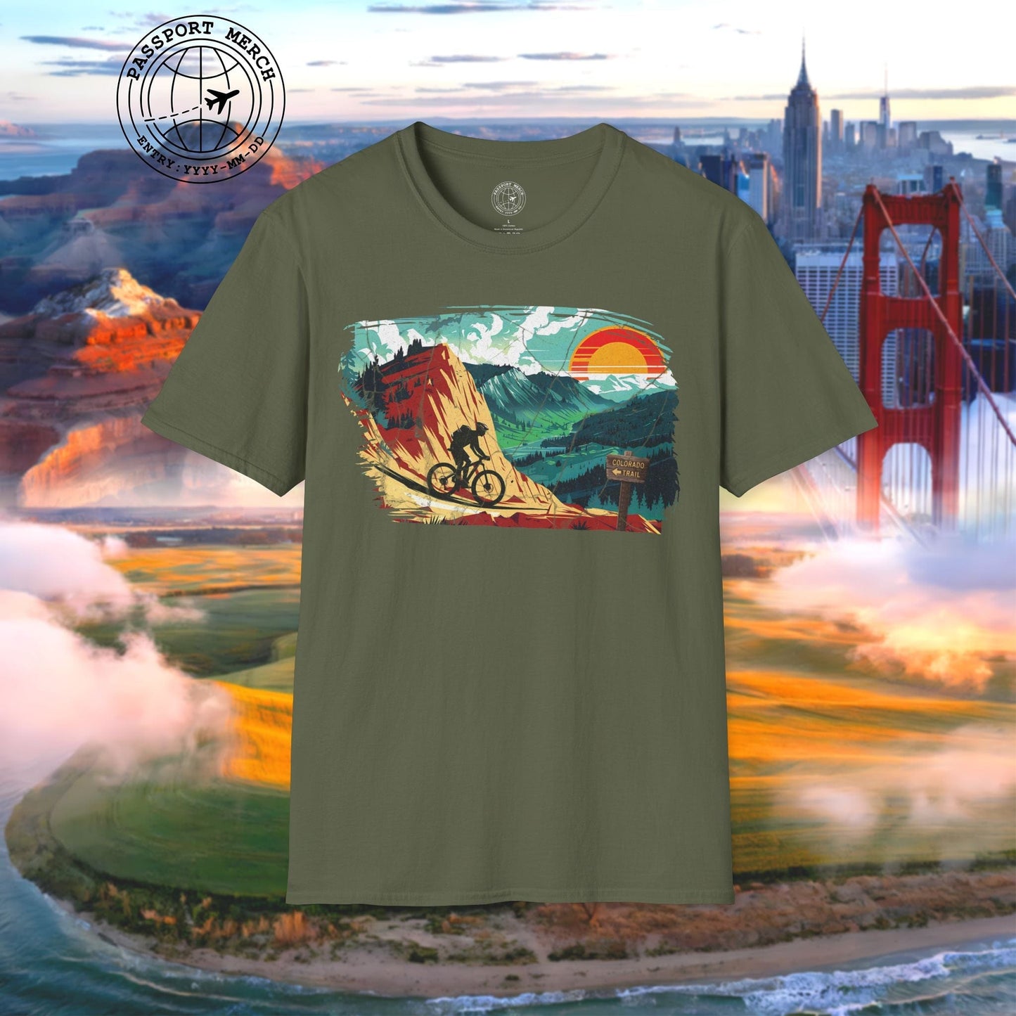Bike The Colorado Trail T-Shirt