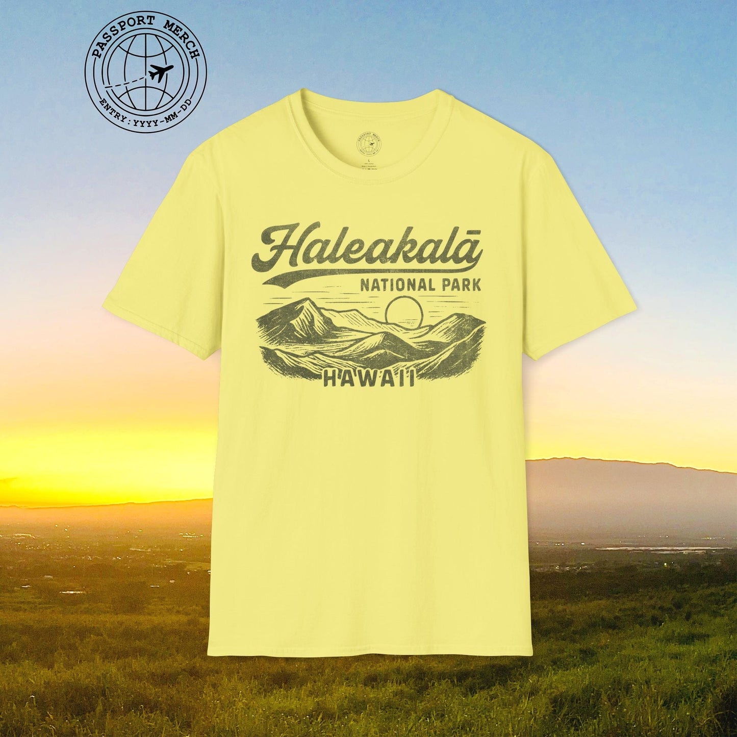 Haleakala National Park Vintage Monochrome, Hawaii T-Shirt