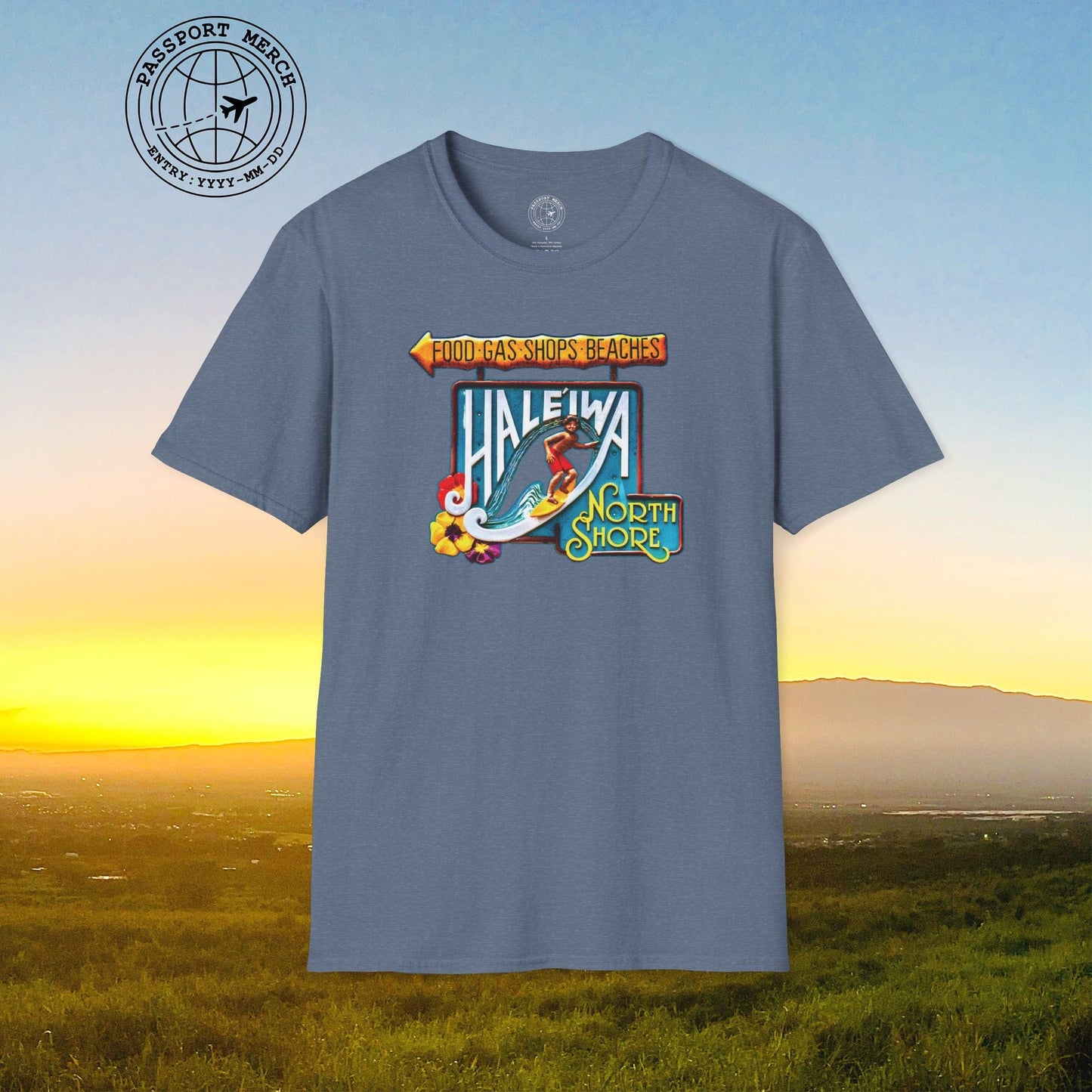 Signs of Wanderlust, Hale'iwa (North) Oahu, Hawaii T-Shirt