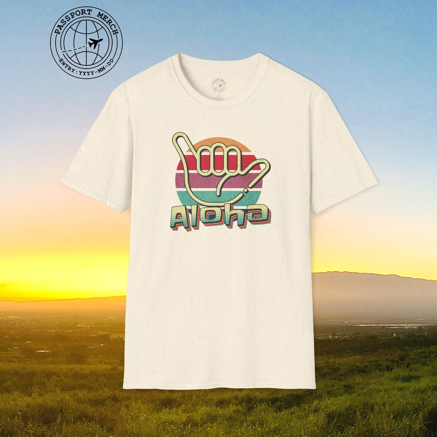 Vintage Retro Aloha Shaka, Hawaii T-Shirt