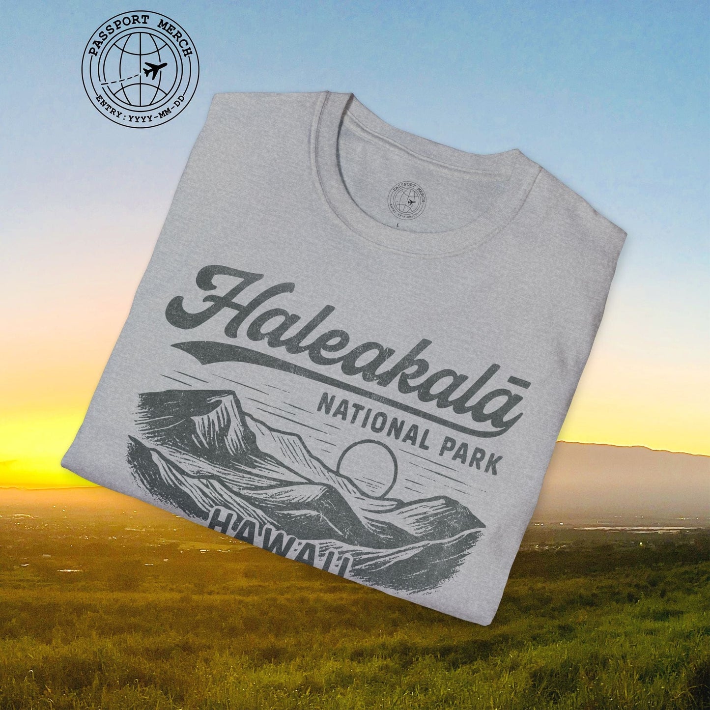 Haleakala National Park Vintage Monochrome, Hawaii T-Shirt