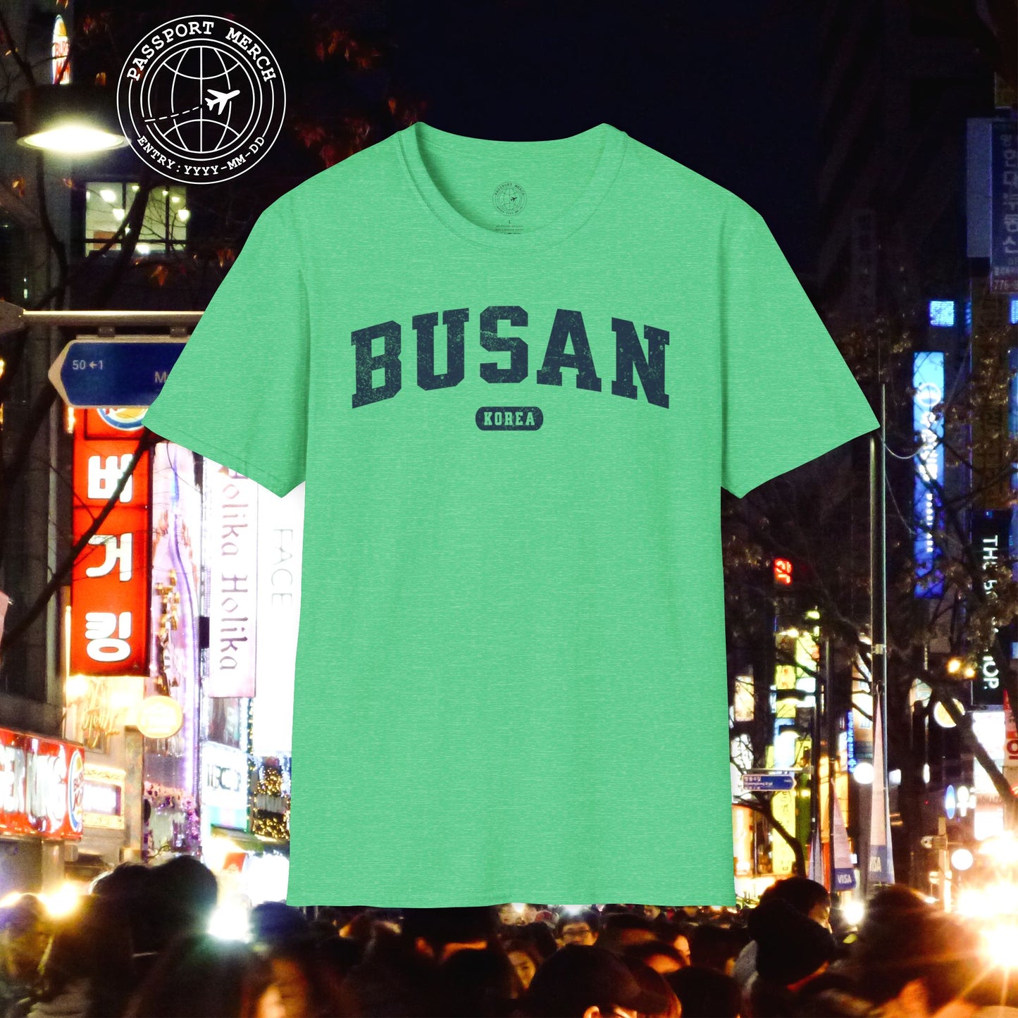 Classic Athletic (Bucket List Edition), Busan, Korea T-Shirt