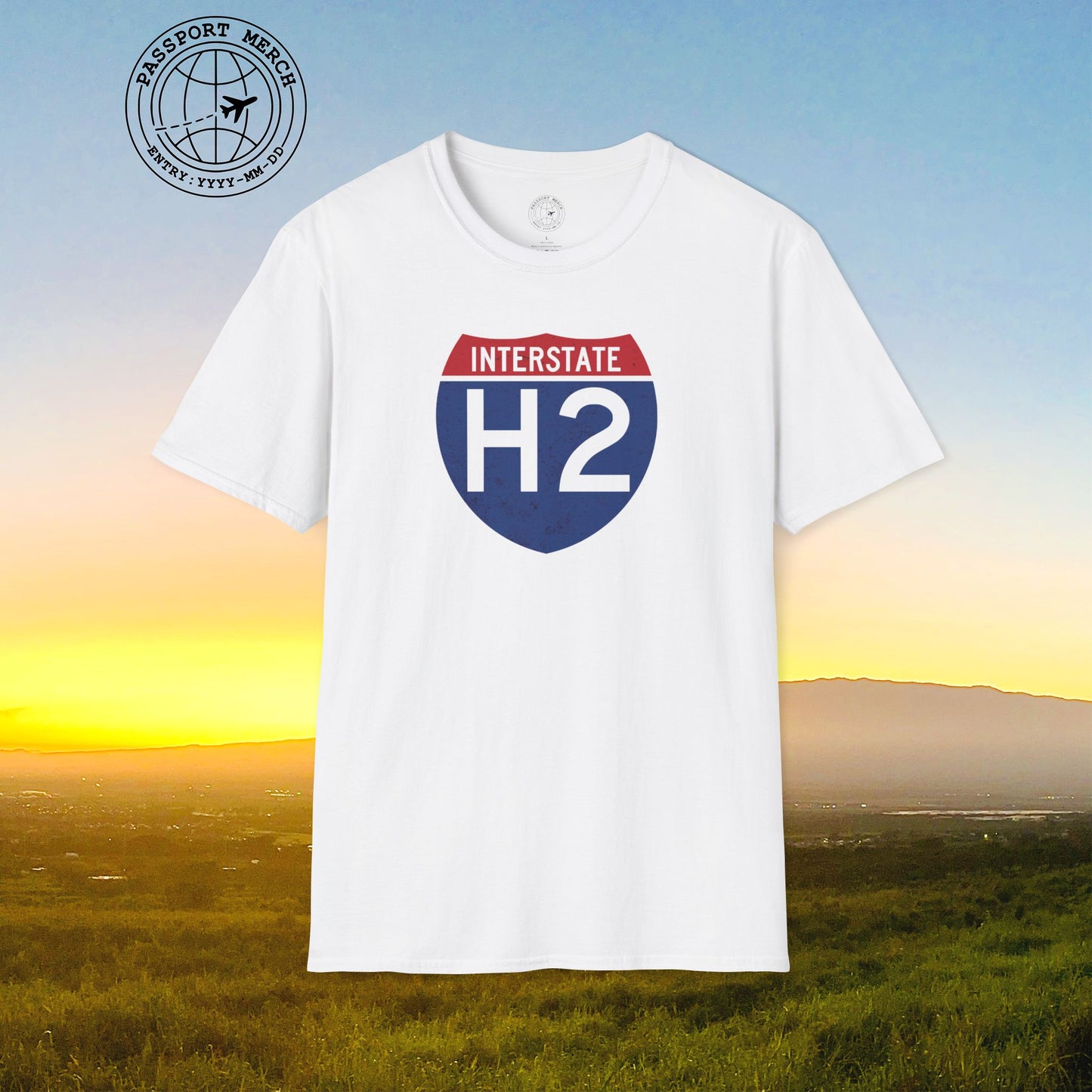 Signs of Wanderlust, Interstate H2, Hawaii T-Shirt