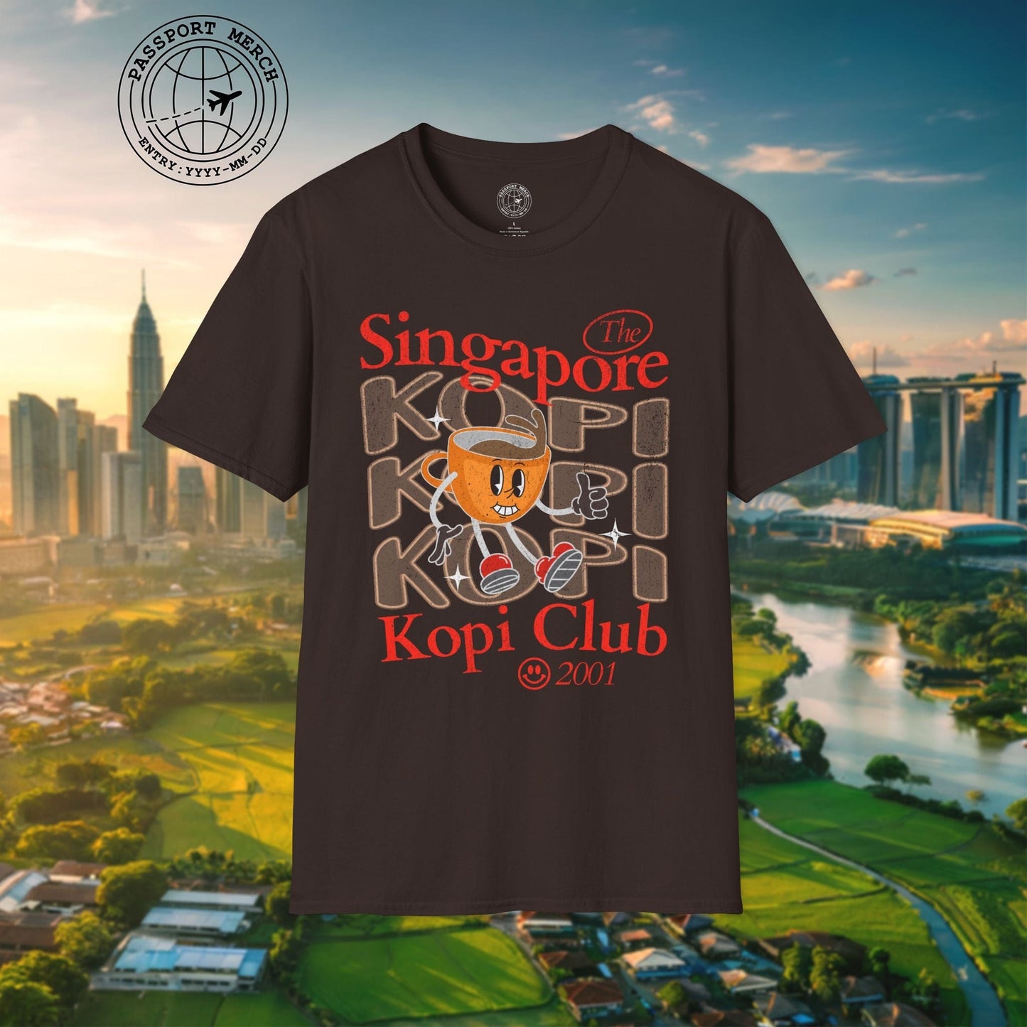 Singapore Kopi Club T-Shirt