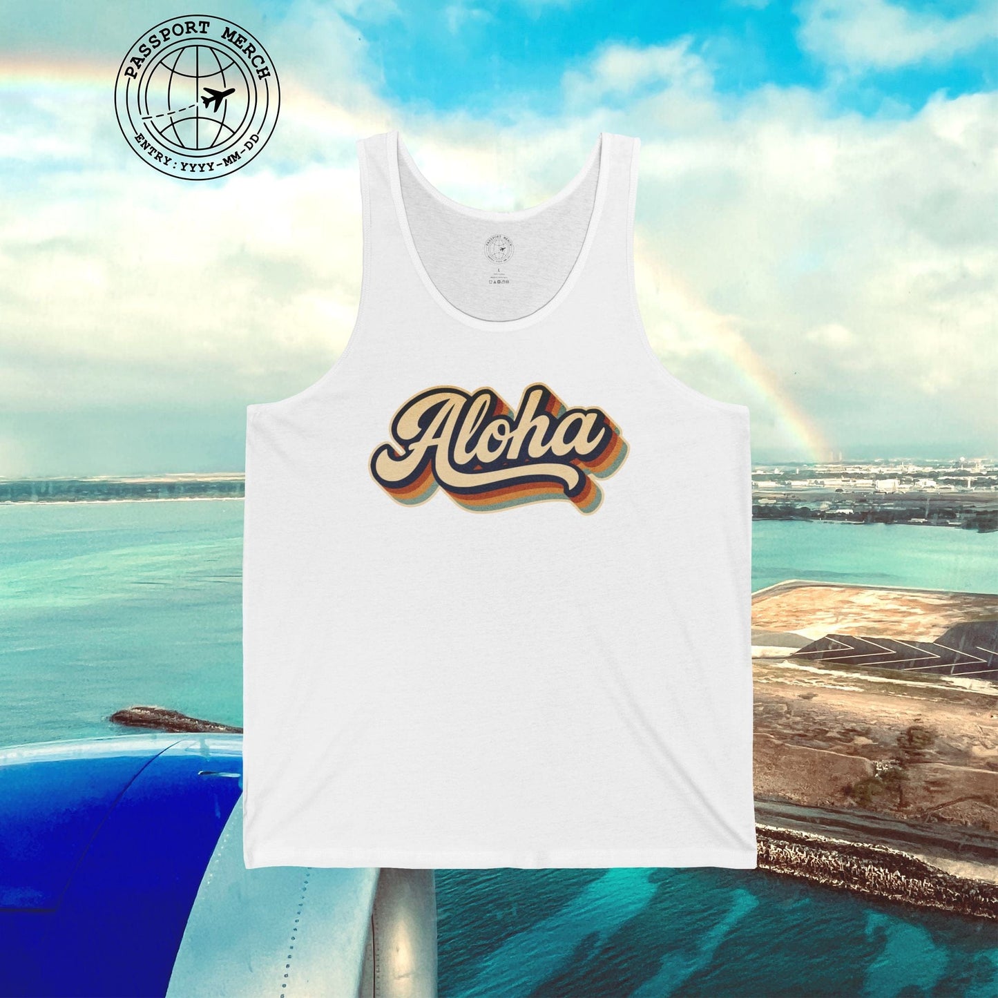 Classic 70s, Aloha, Hawaii Tank Top