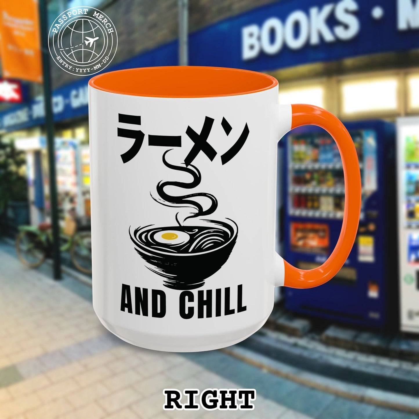 Ramen and Chill, Japan 15oz Mug