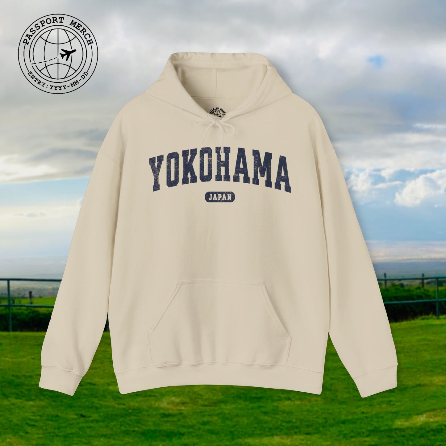 Classic Athletic (Bucket List Edition), Yokohama, Japan Hoodie