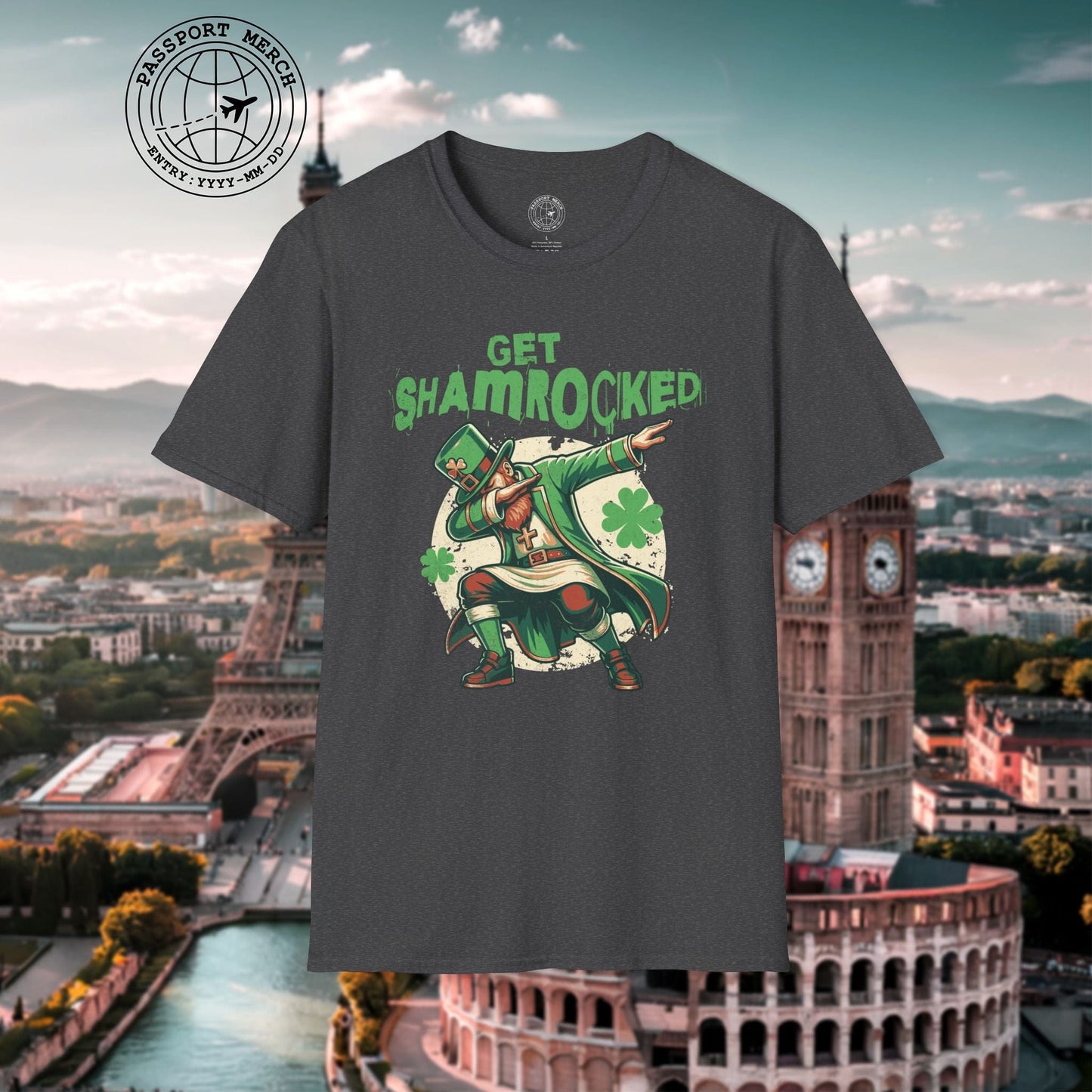Get Shamrocked, Ireland T-Shirt
