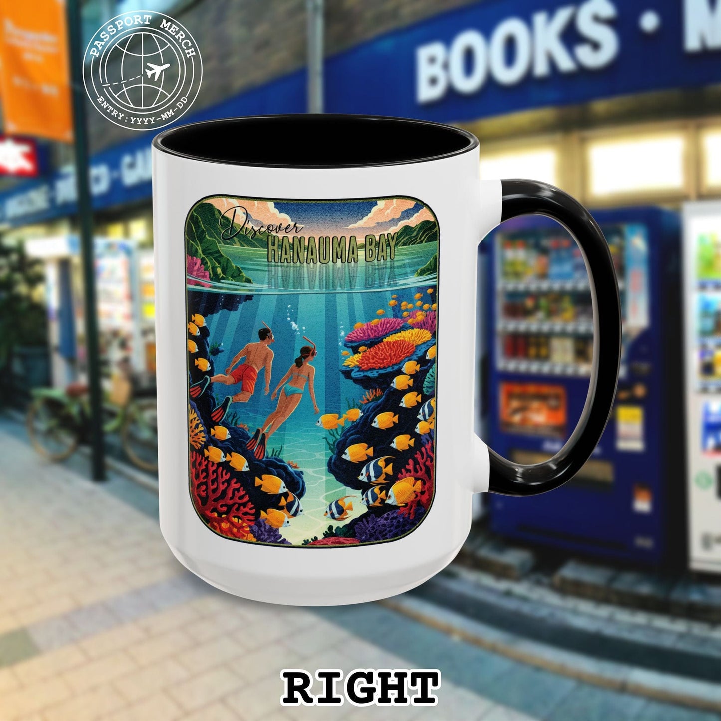 Discover Hanauma Bay, Hawaii 15oz Mug