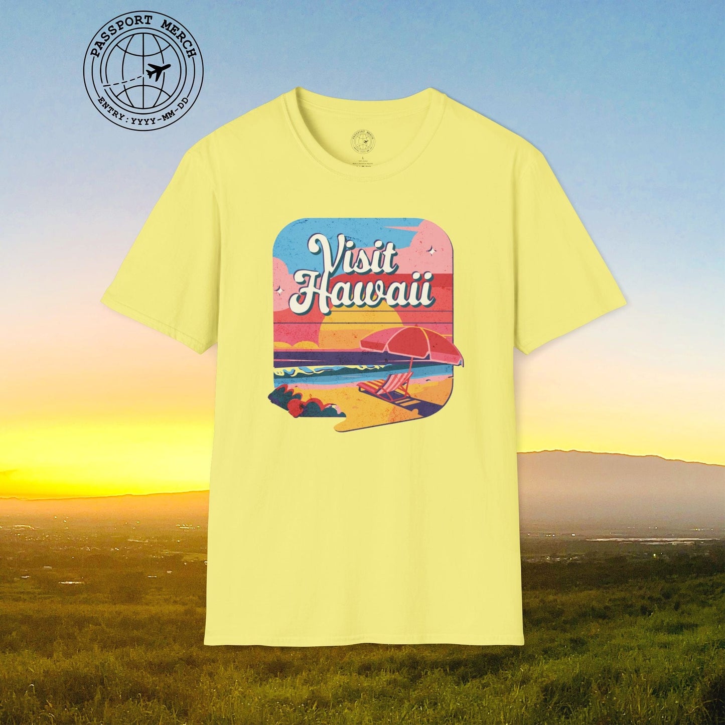 Retro Visit Hawaii T-Shirt