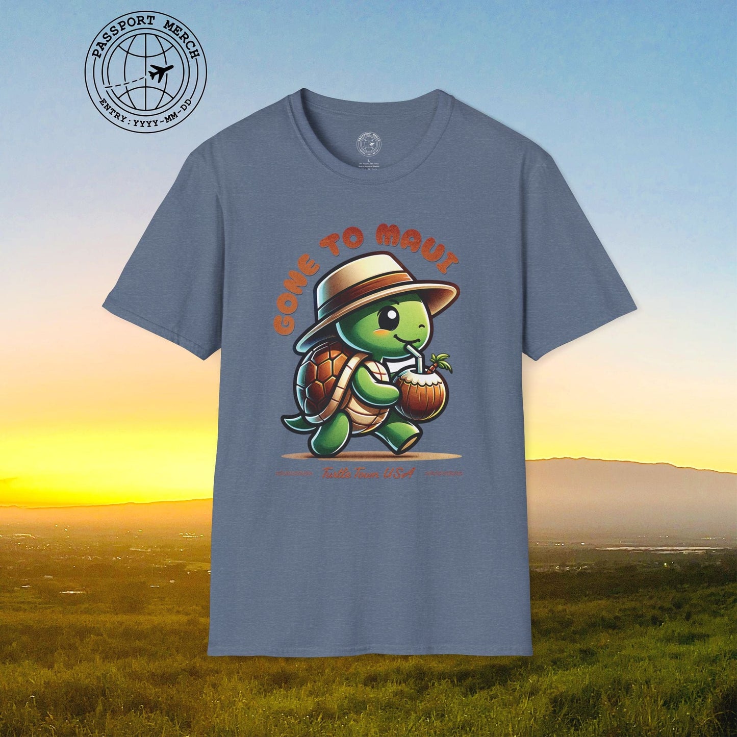Gone to Maui, Turtle Town Hawaii T-Shirt