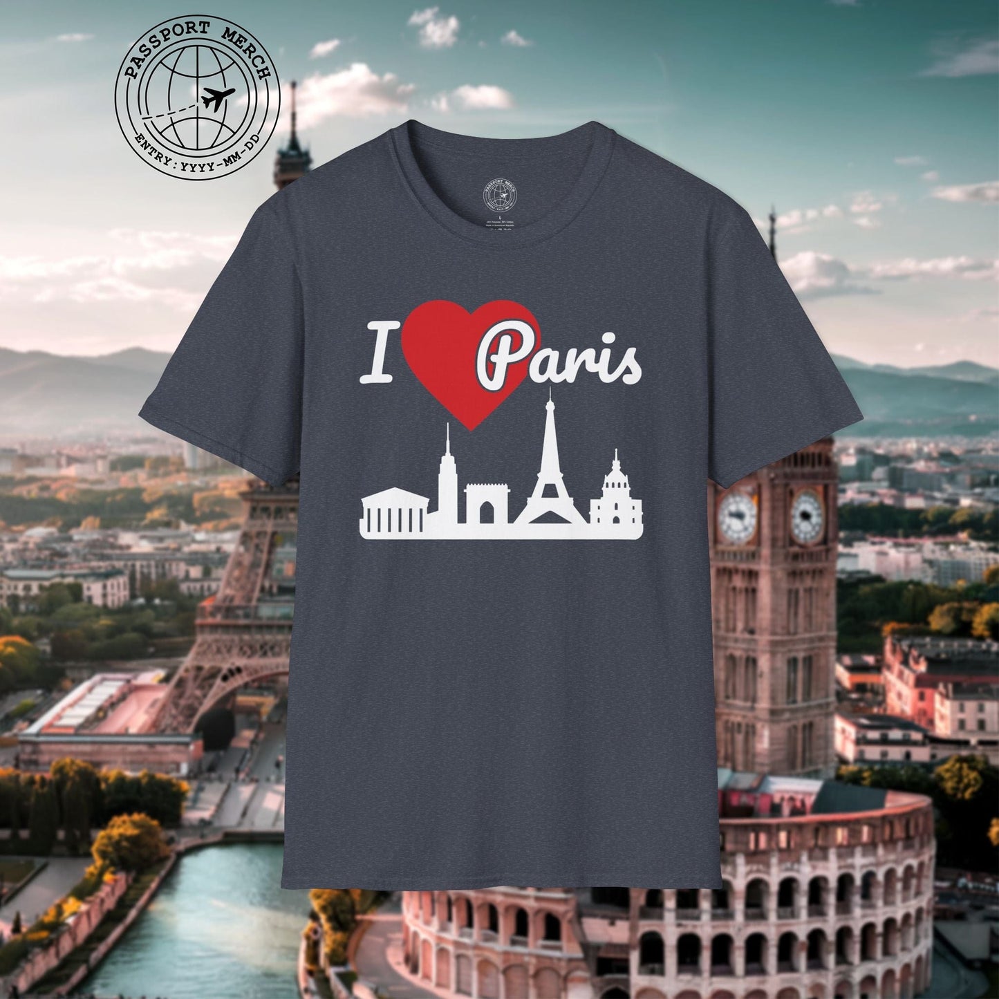I Heart Paris France T-Shirt