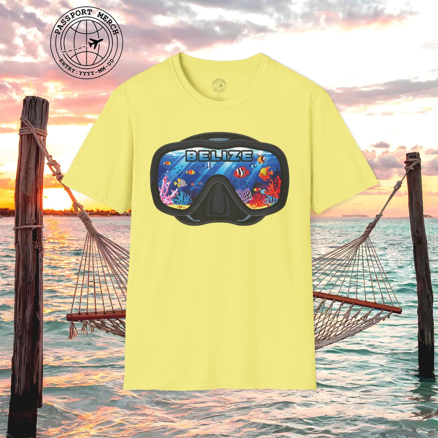 Underwater Reflections of Belize T-Shirt