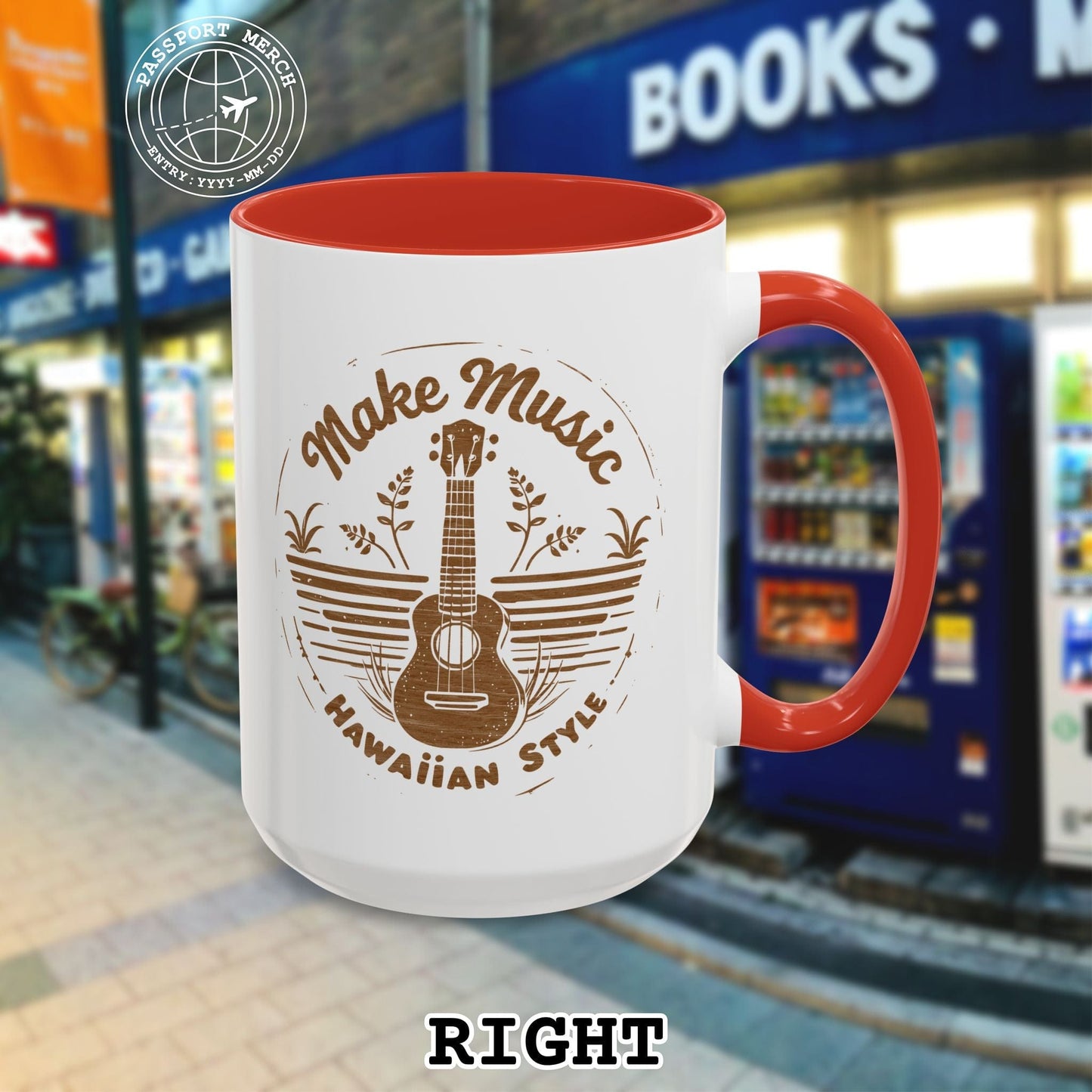 Make Music Hawaiian Style 15oz Mug
