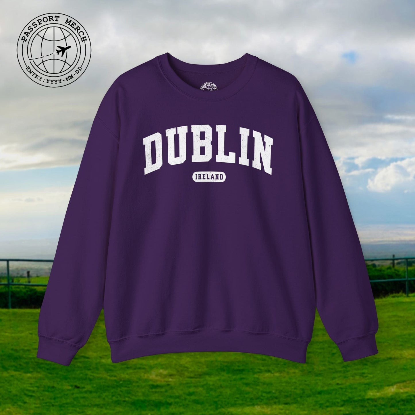Classic Athletic (Bucket List Edition), Dublin, Ireland Crewneck