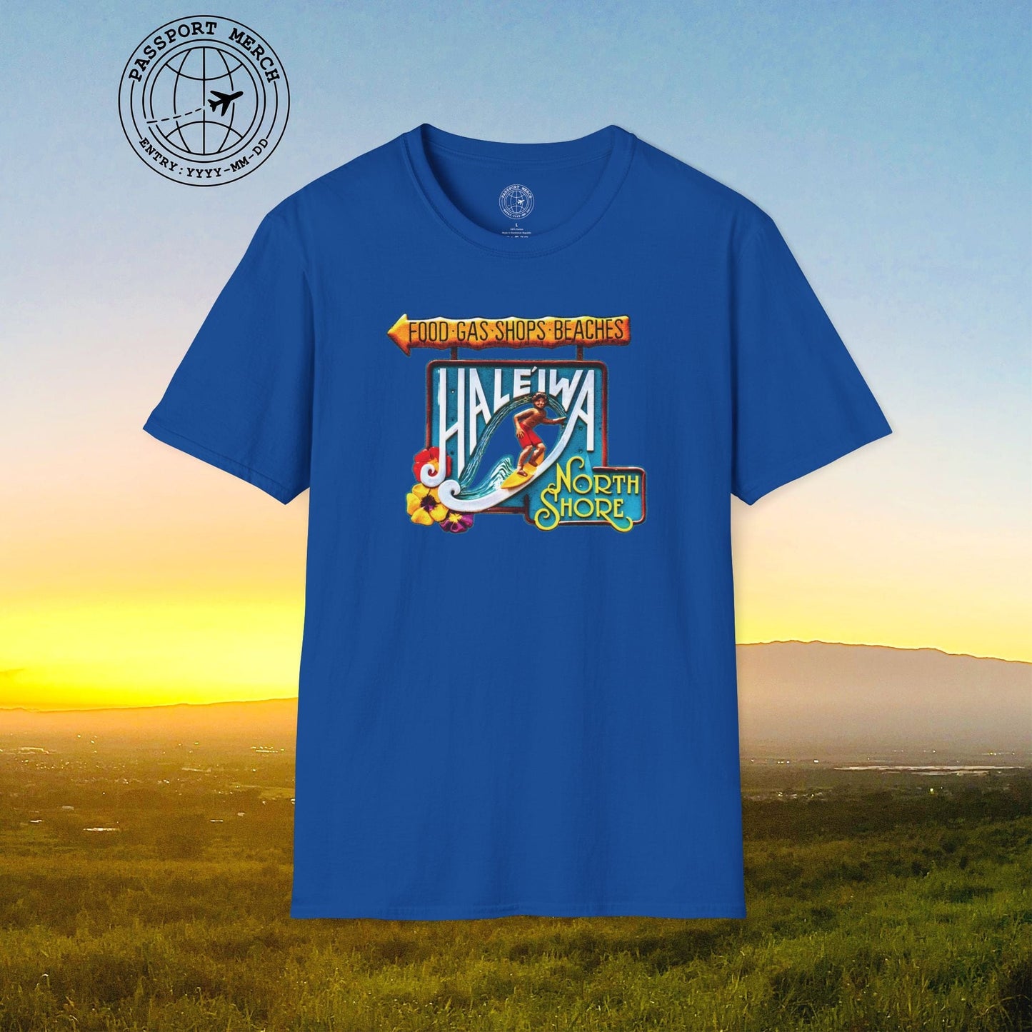Signs of Wanderlust, Hale'iwa (North) Oahu, Hawaii T-Shirt
