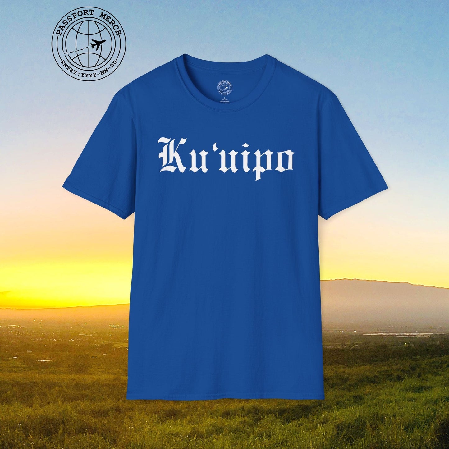 Black and White Ku'uipo (Hawaiian Jewelry Style) T-Shirt
