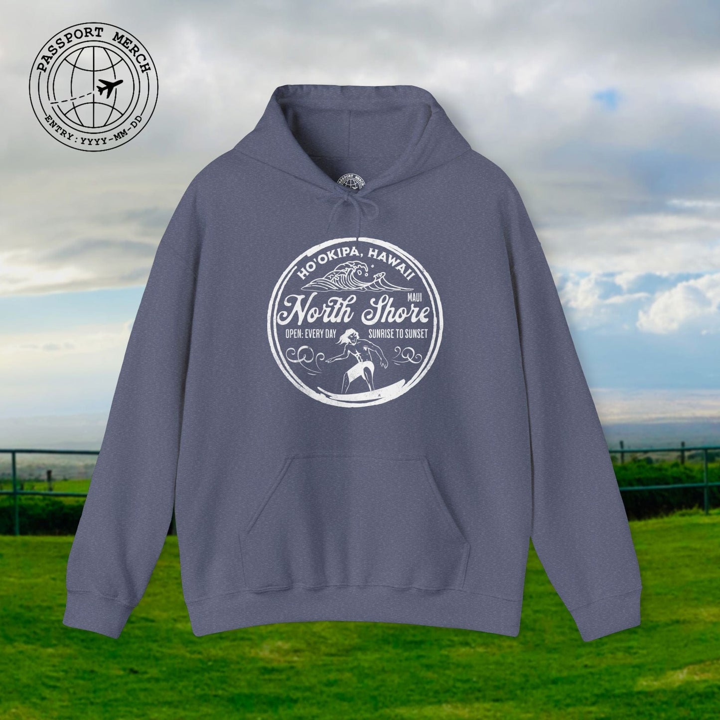 Ho'okipa North Shore, Maui, Hawaii Hoodie