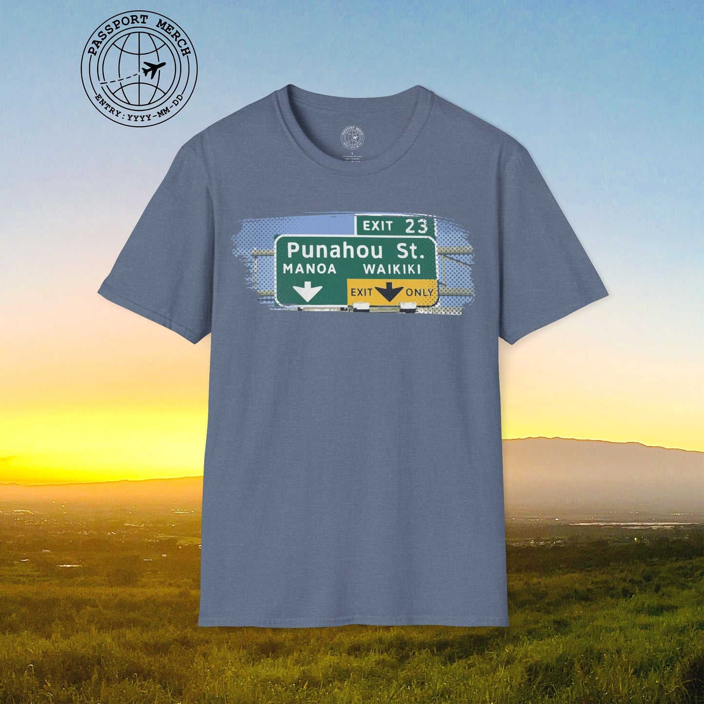 Signs of Wanderlust, Waikiki, Exit Only, Hawaii T-Shirt