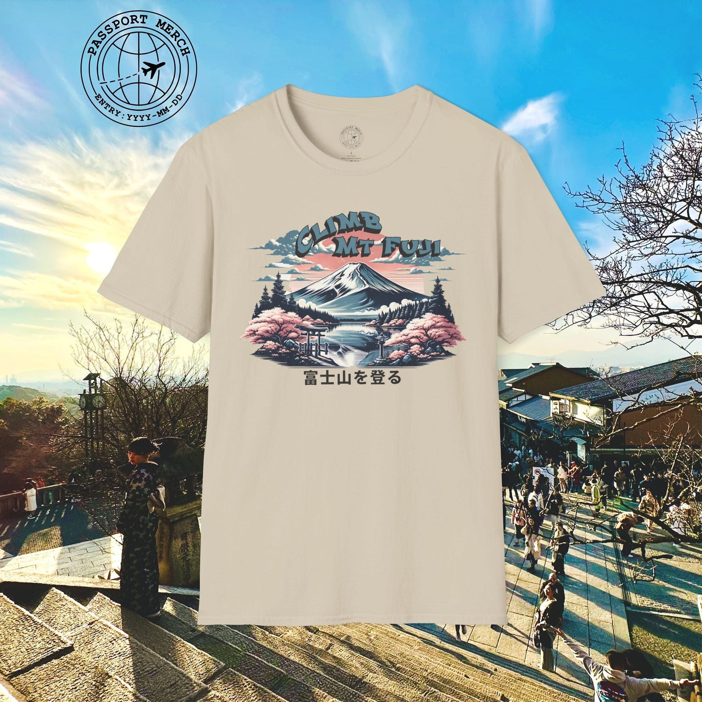 Climb Mount Fuji Japan T-Shirt
