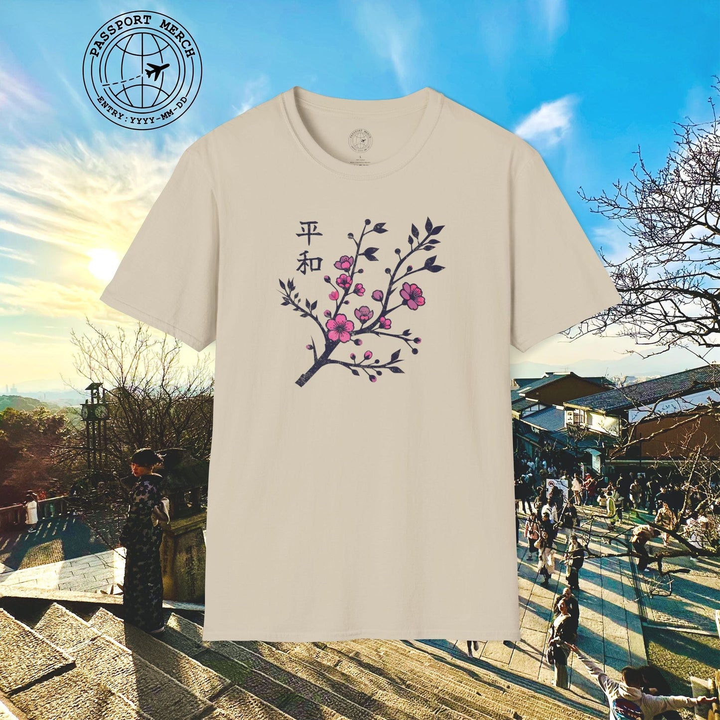 Sakura Serenity, Japan T-Shirt
