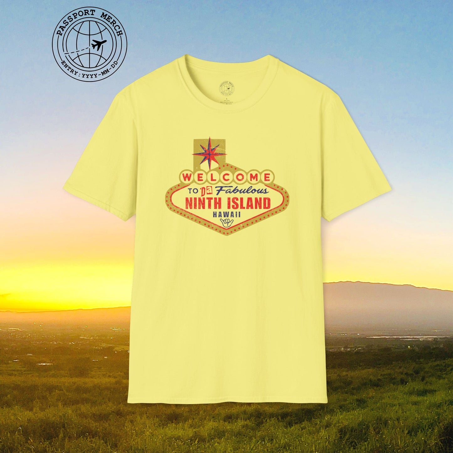 Da Fabulous Ninth Island, Hawaii (and Nevada) T-Shirt