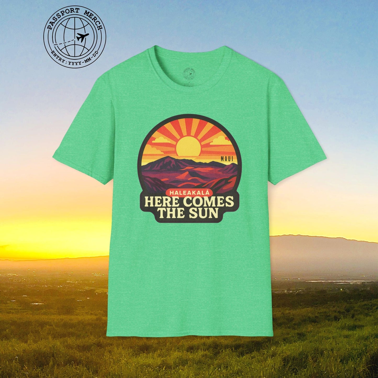 Here Comes the Sun, Haleakala, Maui, Hawaii T-Shirt