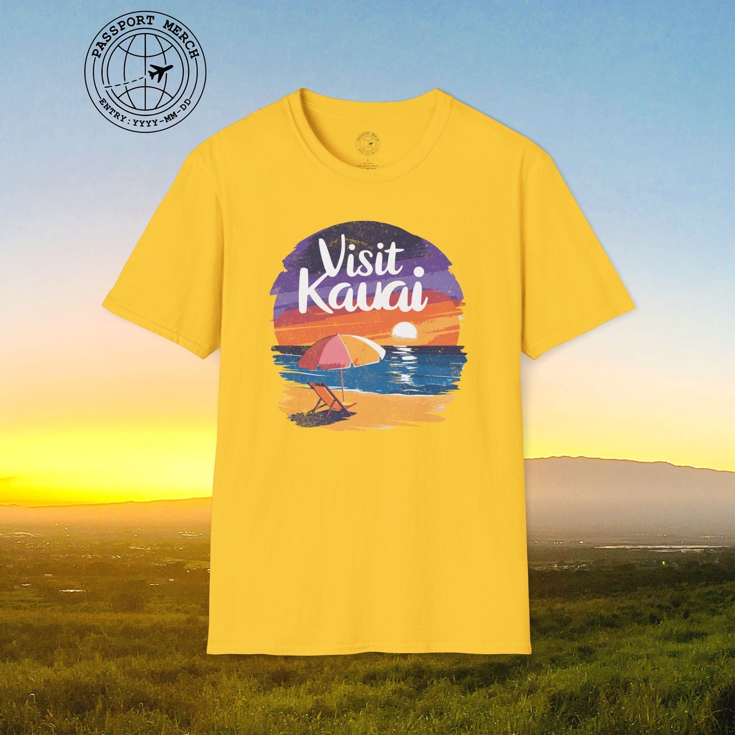 Retro Visit Kauai Hawaii T-Shirt