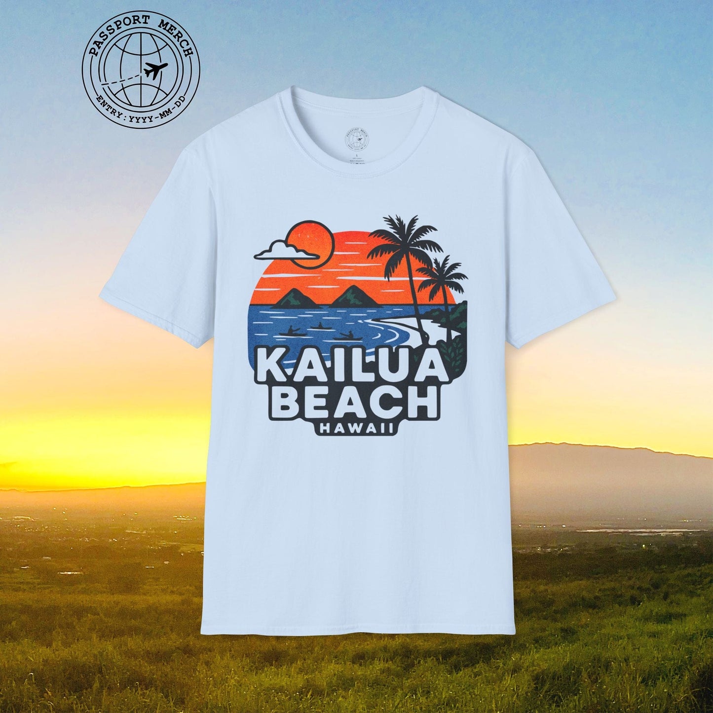 Kailua Beach, Hawaii - 80's Vintage T-Shirt