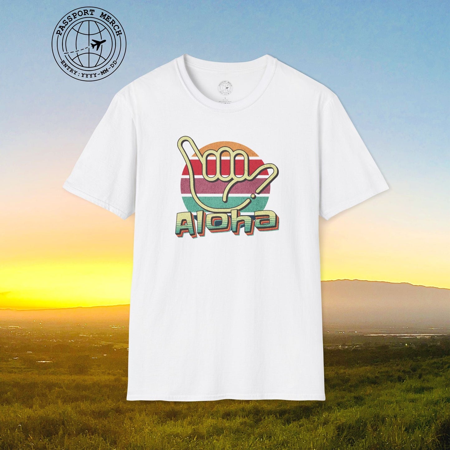 Vintage Retro Aloha Shaka, Hawaii T-Shirt