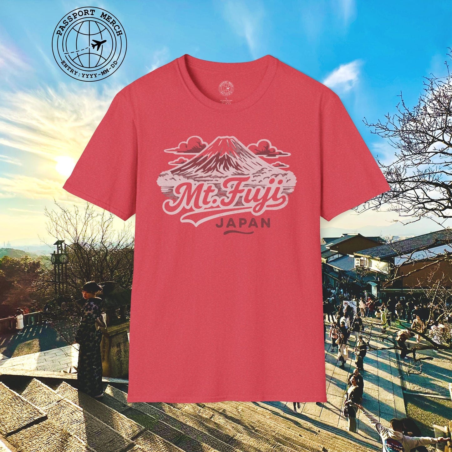 Mount Fuji, Japan - 80's Vintage T-Shirt