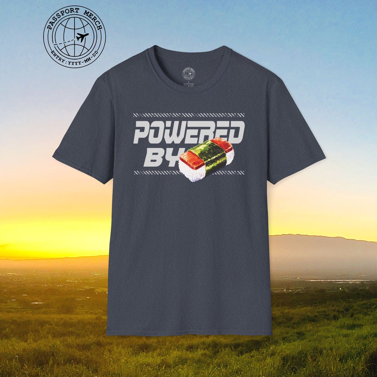 Powered By Musubi, Hawaii T-Shirt