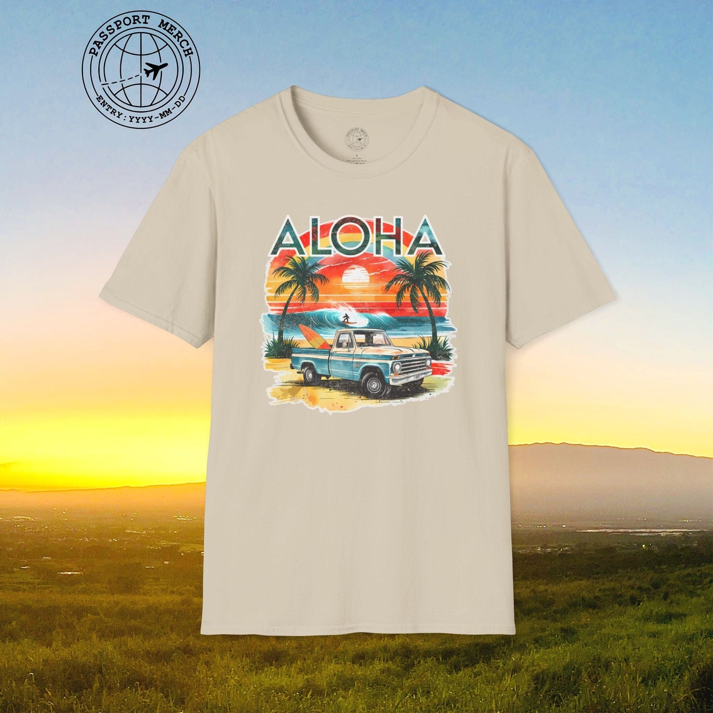 Retro Truck Hawaii Aloha T-Shirt