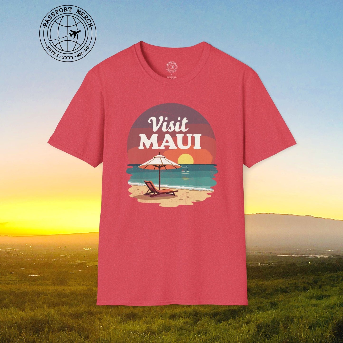 Retro Visit Maui Hawaii T-Shirt
