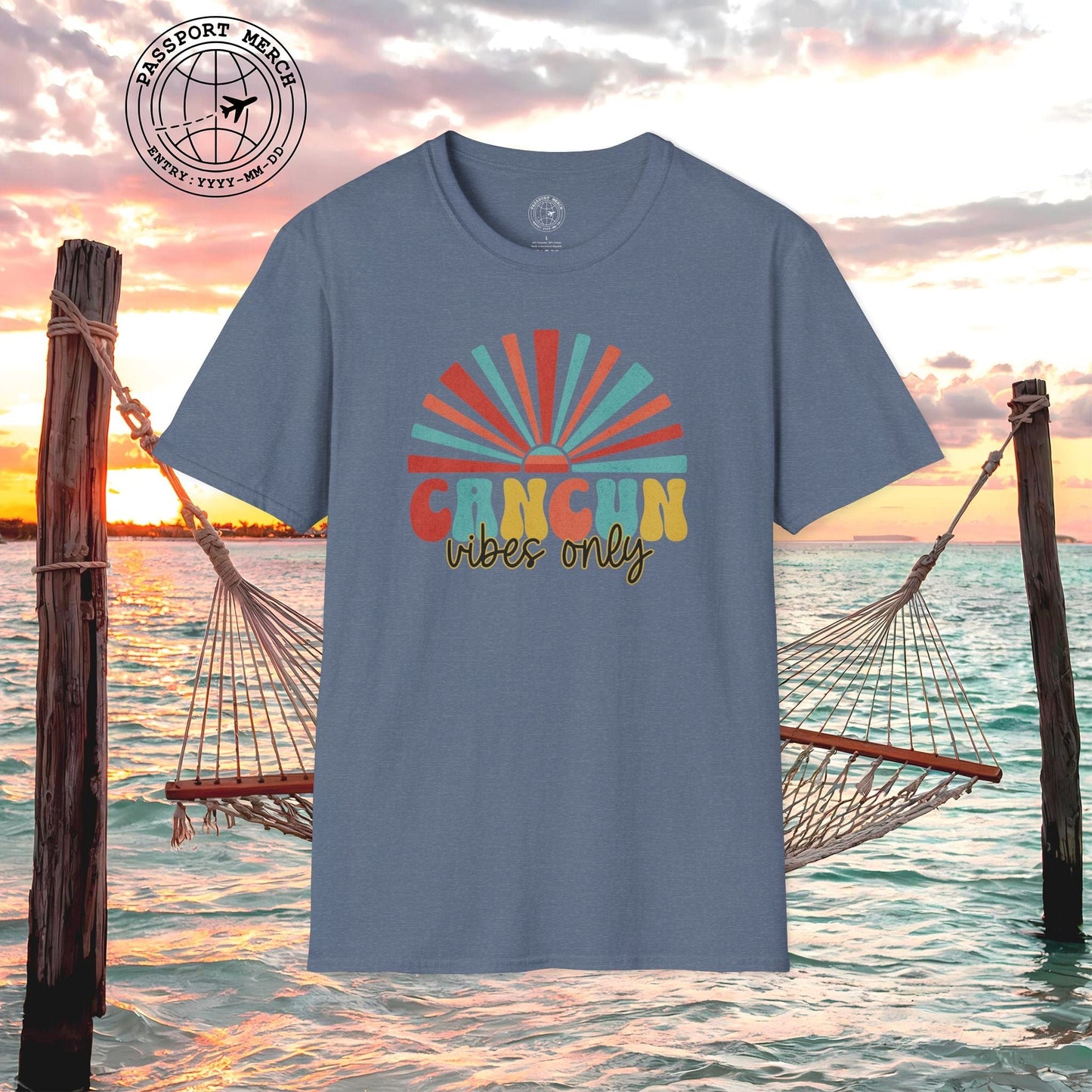 Cancun Vibes Only Mexico T-Shirt