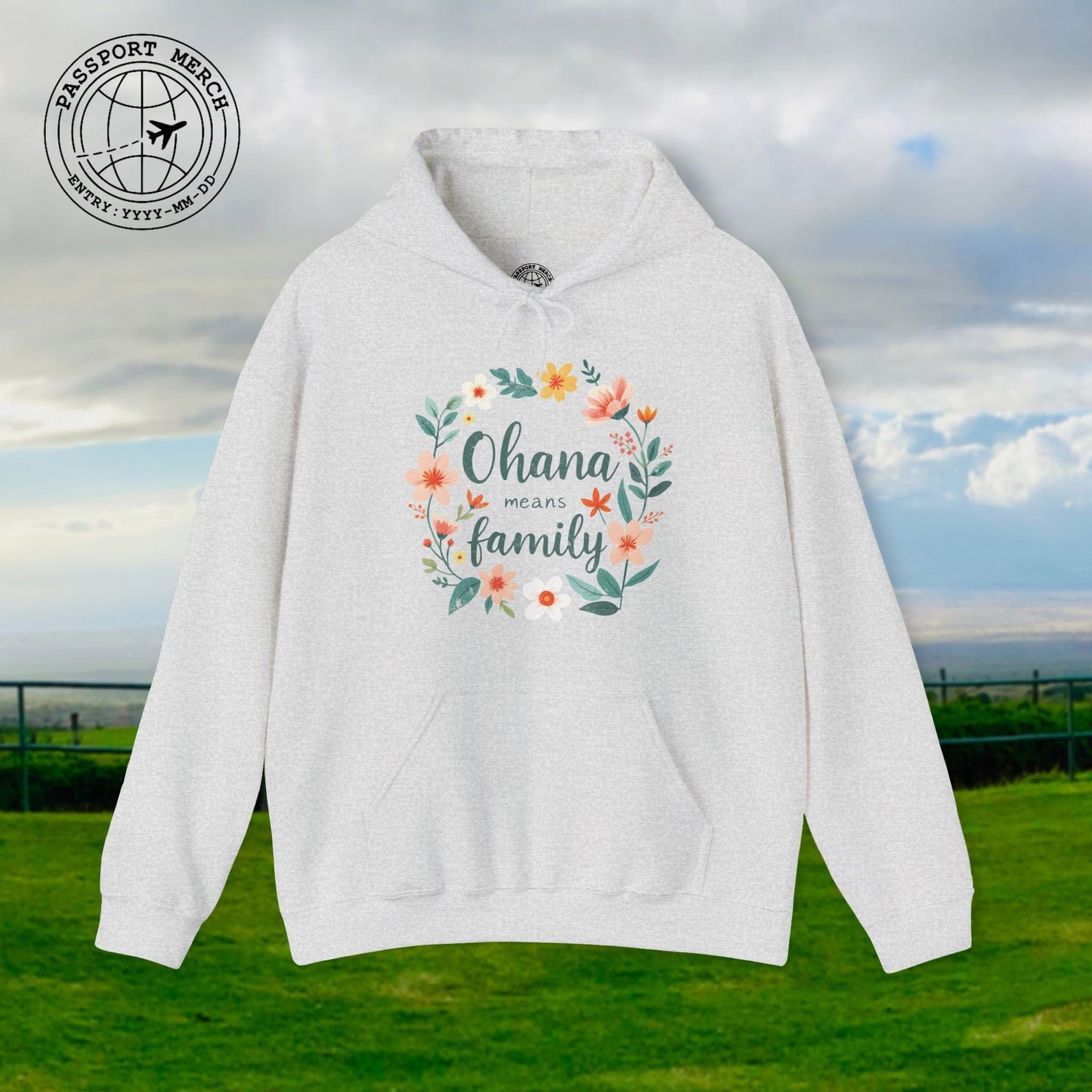 Ohana Means Family, Hawaii Hoodie