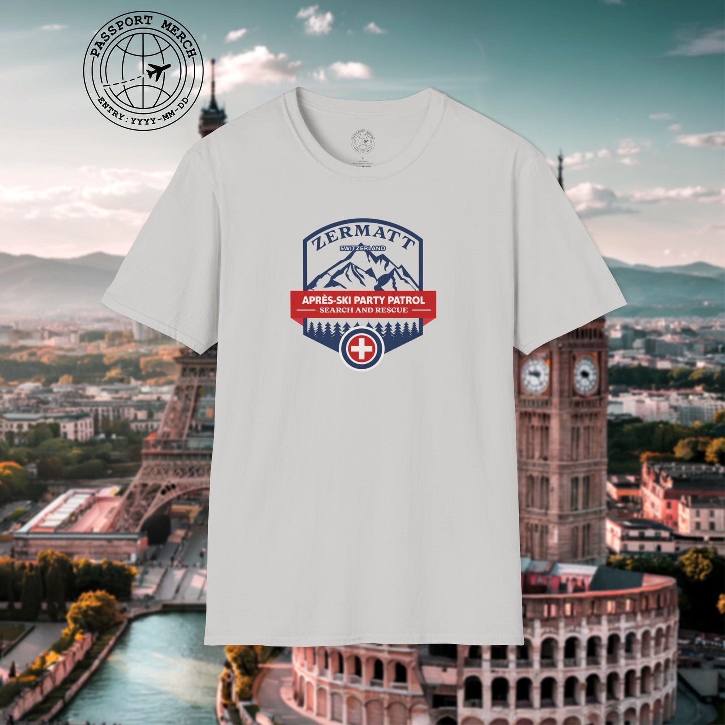 Zermatt Après-Ski Party Patrol Switzerland T-Shirt