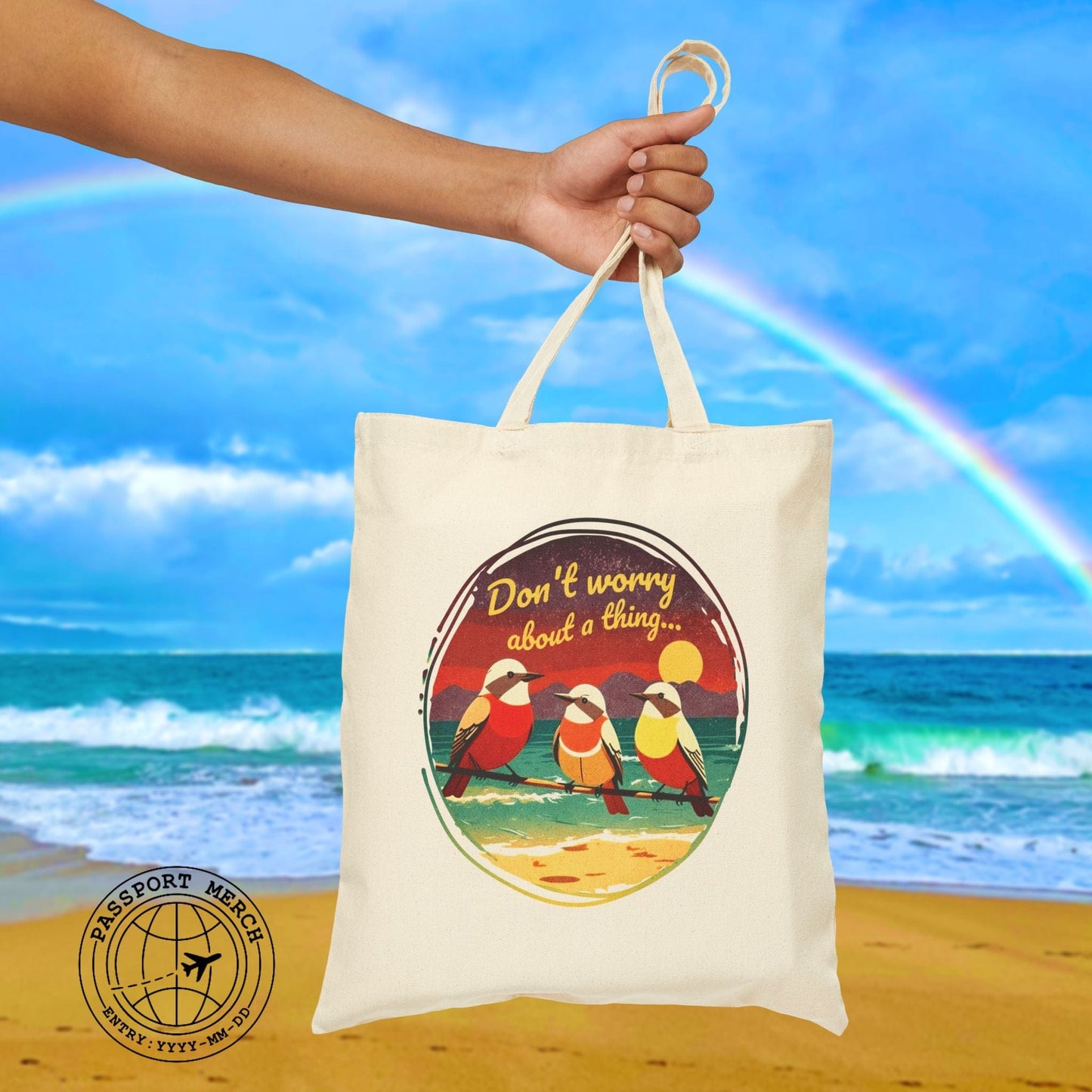 Three Little Birds, Jamaica Tote Bag