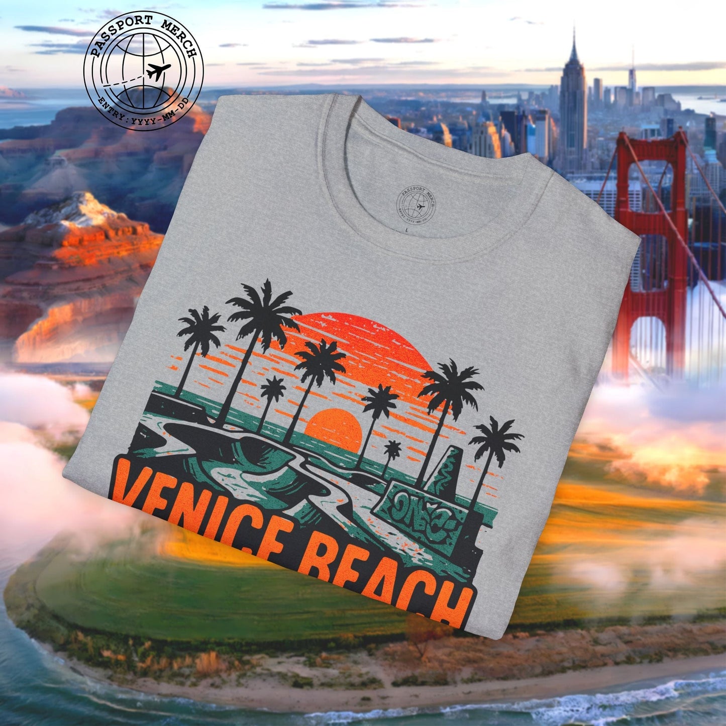 Venice Beach, California - 80's Vintage T-Shirt