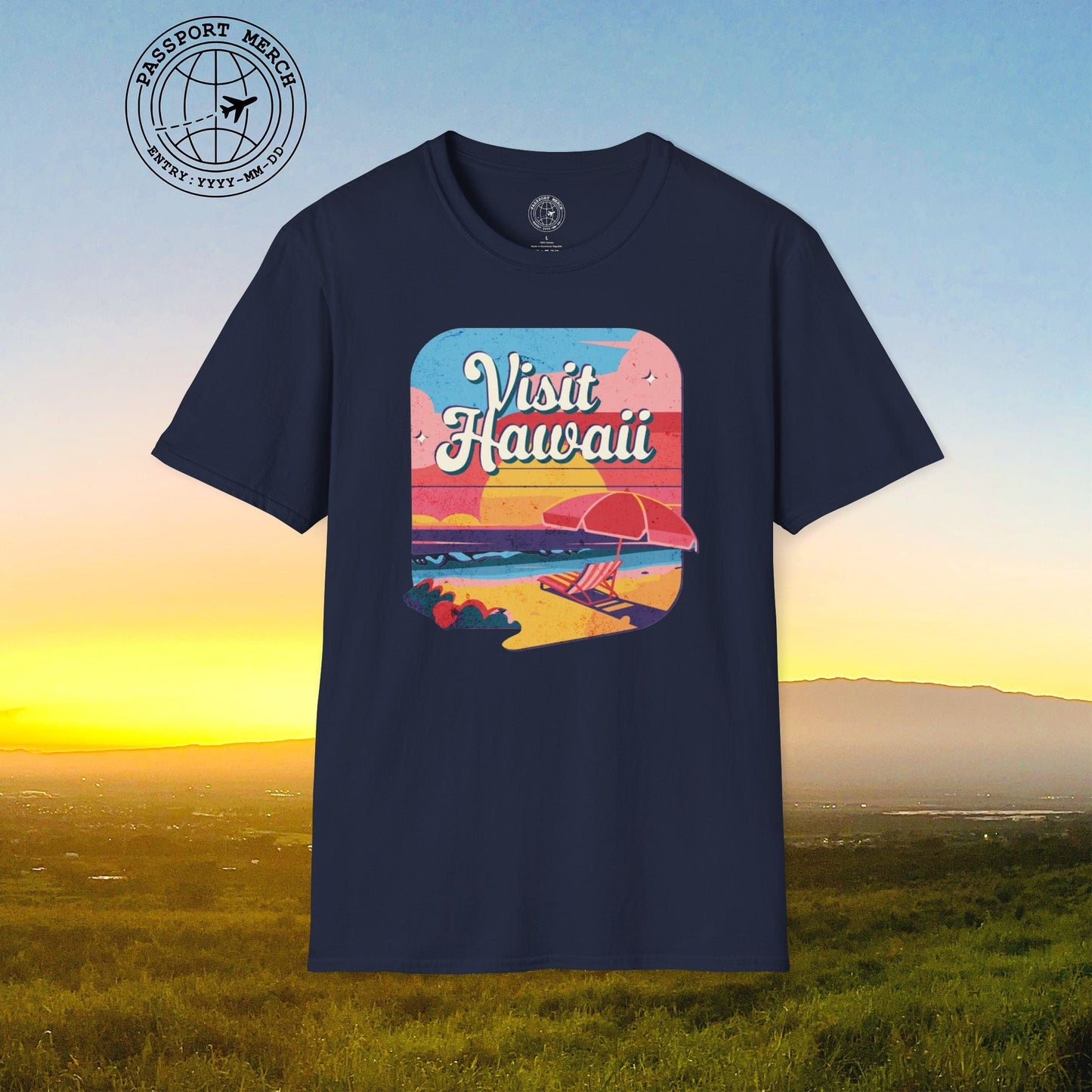 Retro Visit Hawaii T-Shirt