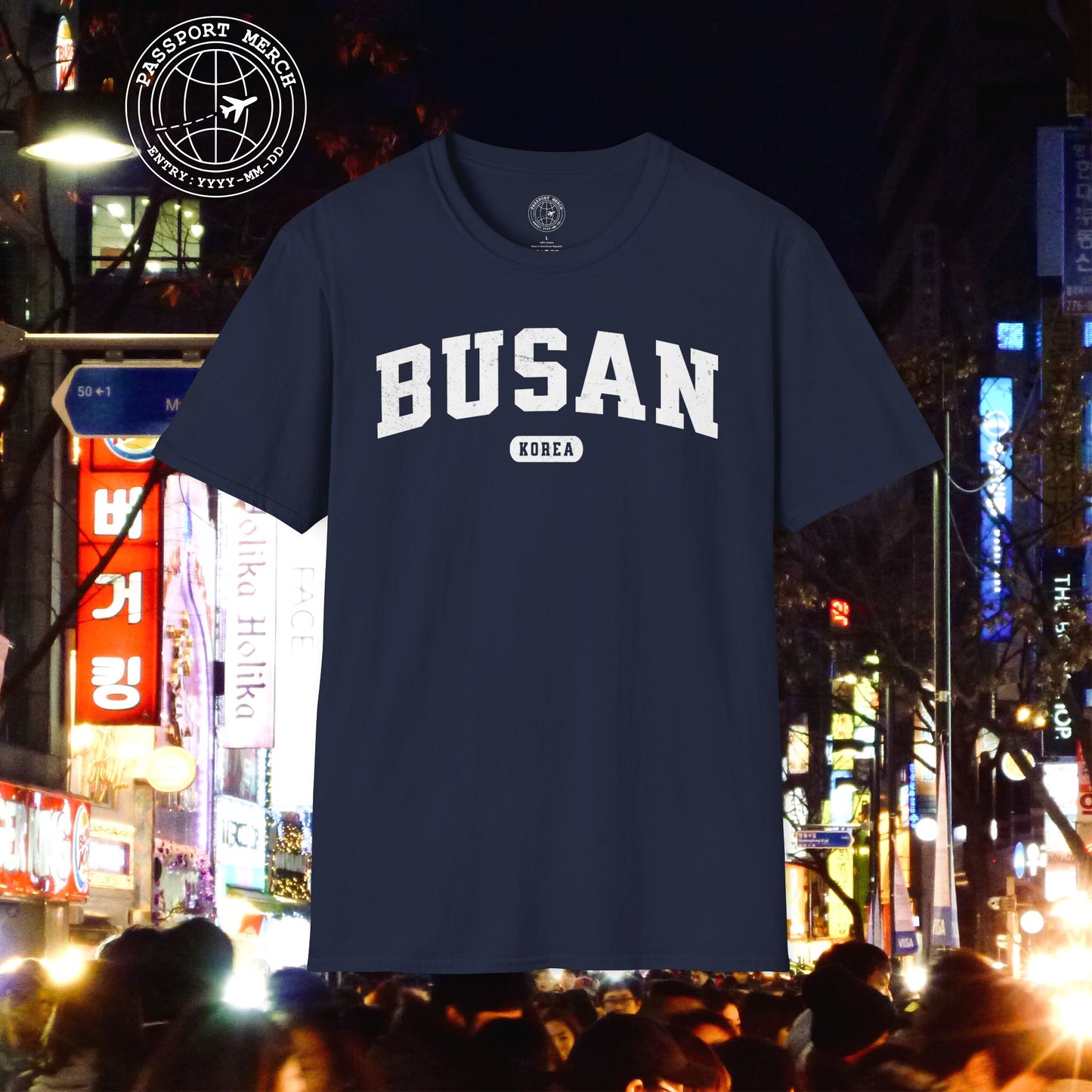 Classic Athletic (Bucket List Edition), Busan, Korea T-Shirt