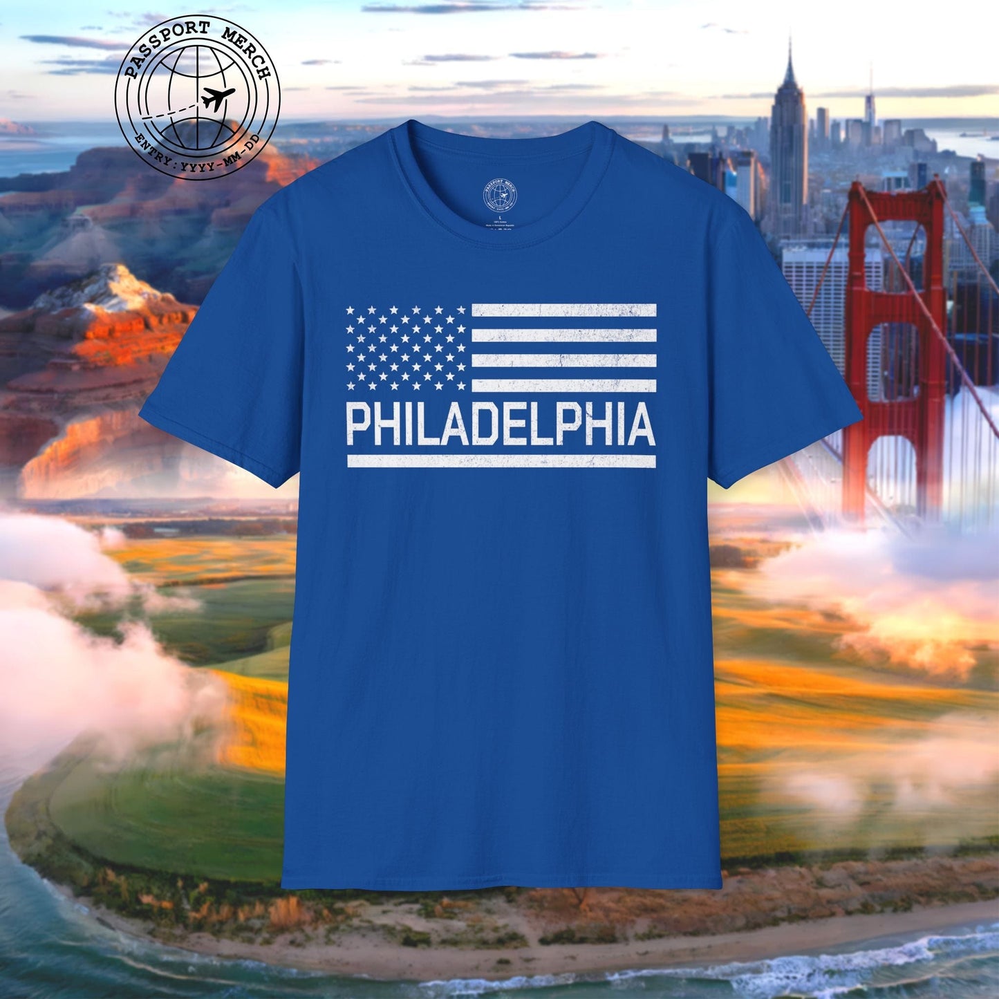 Philadelphia Stars & Stripes, Pennsylvania T-Shirt