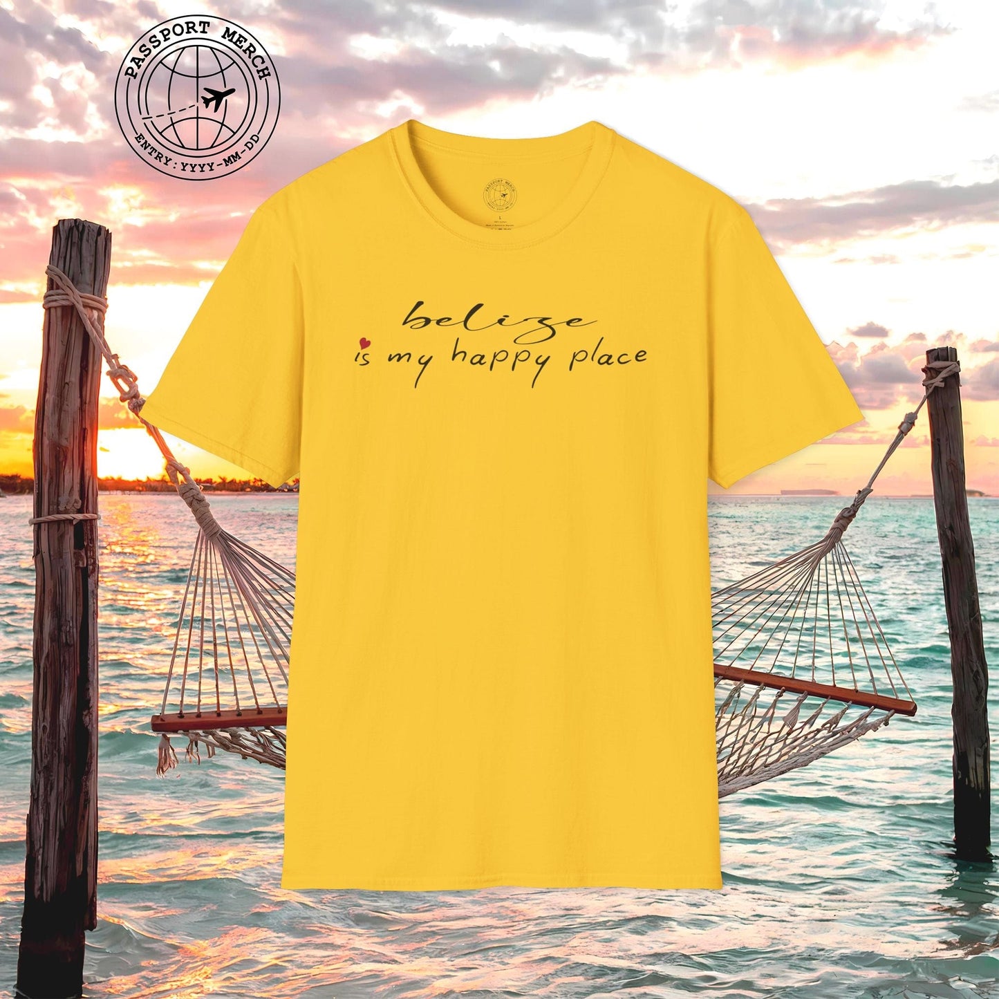 Belize is my happy place T-Shirt