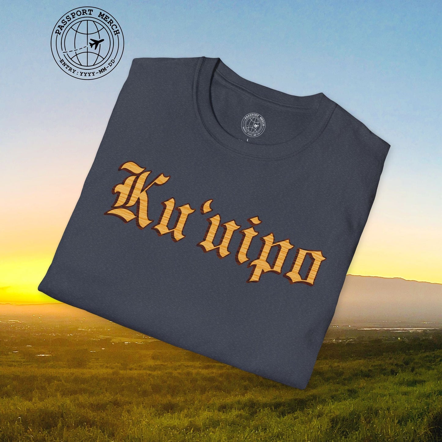 Koa Wood Ku'uipo (Hawaiian Jewelry Style) T-Shirt