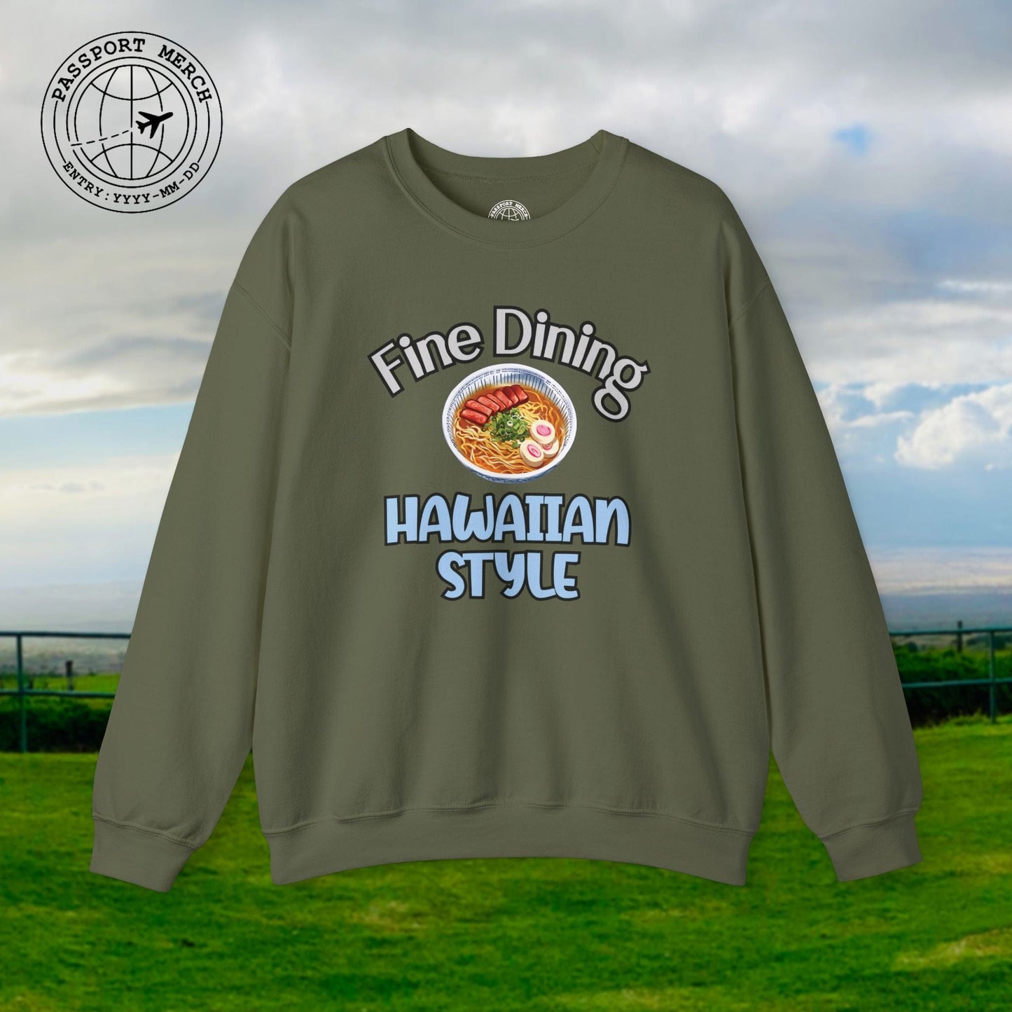 Saimin Fine Dining Hawaiian Style Crewneck